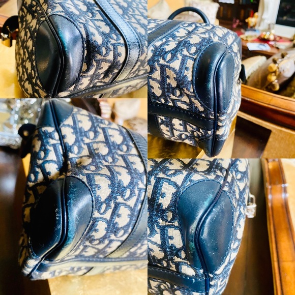 SOLD Authentic Vintage Dior Monogram Boston Bag - Picture 6 of 14